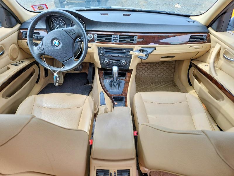 2011 BMW 3 series VIN WBAPK5G51BNN29094 COPART salvage auction — REAR END, NJ - CERT OF TITLE-SALVAGE (P), sold $350 on 2026-07-10 (photo 8)