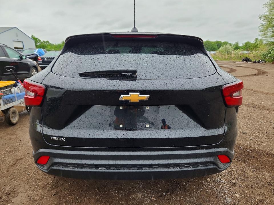 2025 Chevrolet VIN KL77LFEP8SC333964 COPART salvage auction — HAIL, Oh - Cert Of Title-Salvage, sold $7,200 on 2026-07-23 (photo 6)