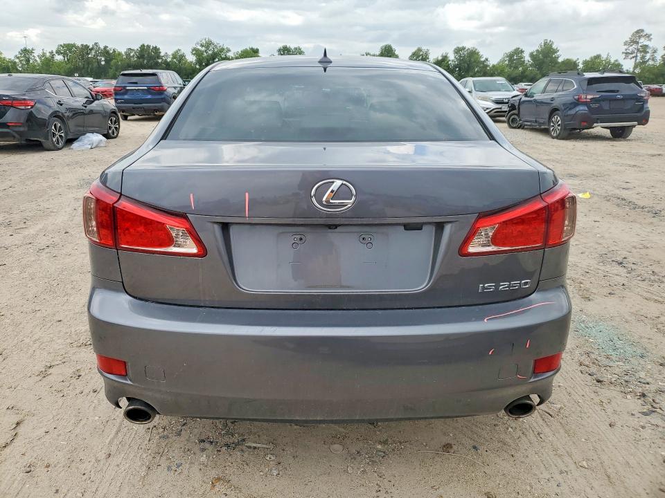 2013 Lexus Is VIN JTHBF5C27D5191554 COPART salvage auction — FRONT END, Tx - Salvage Vehicle Title, sold $3,450 on 2026-07-10 (photo 6)
