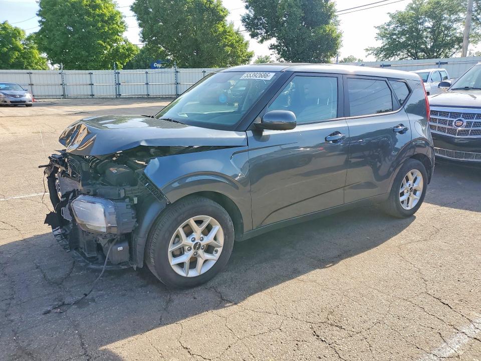 2022 Kia Soul VIN KNDJ23AU3N7807029 COPART salvage auction — FRONT END, Oh - Cert Of Title-Salvage, sold $2,950 on 2026-07-10 (photo 1)