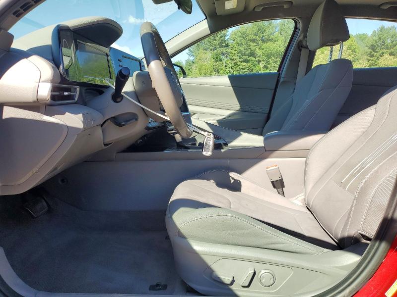 2021 Hyundai Elantra VIN KMHLN4AG1MU180231 COPART salvage auction — FRONT END, Id - Salvage Certificate Of Title, sold $4,700 on 2026-07-30 (photo 7)