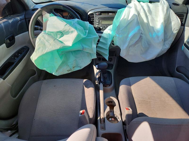 2008 Hyundai Accent VIN KMHCN46C48U180297 COPART salvage auction — FRONT END, Nm - Cert Of Title-Salvage, sold $200 on 2026-07-20 (photo 8)