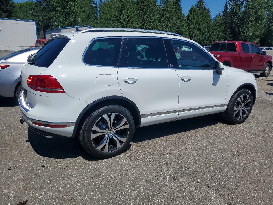 2017 Volkswagen Touareg VIN WVGRF7BP8HD003284 COPART salvage auction — MECHANICAL, Wa - Vehicle Cert Of Ownership-Titl, sold $1,750 on 2026-07-13 (photo 3)
