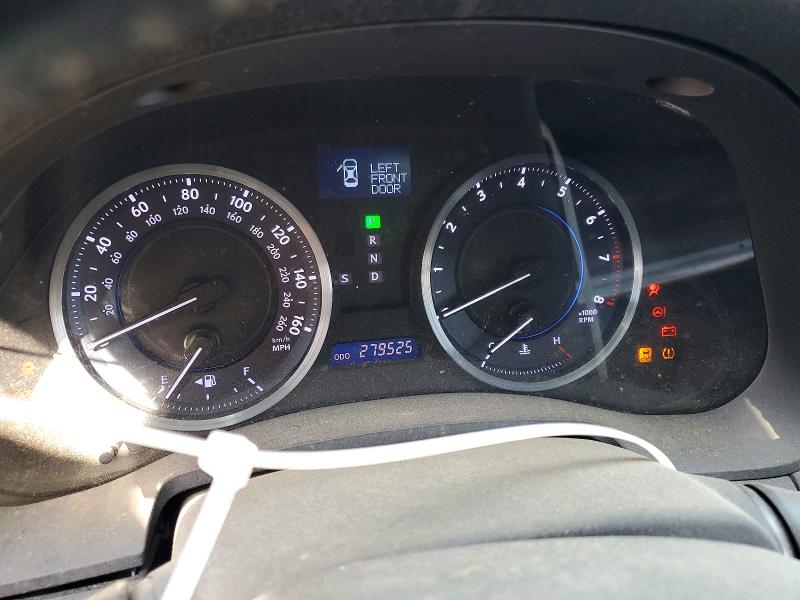 2011 Lexus Is 250 VIN JTHBF5C22B2101838 COPART salvage auction — FRONT END, Oh - Dis/Dlr/Exp Only Clean Title, sold $1,350 on 2026-07-02 (photo 9)