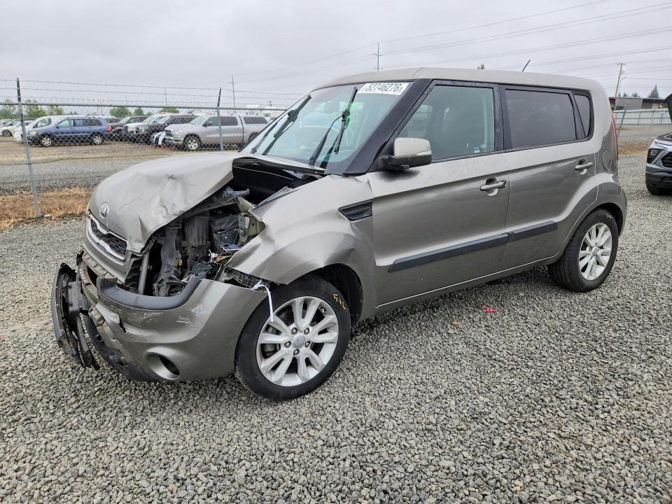 2013 Kia Soul VIN KNDJT2A69D7557478 COPART salvage auction — FRONT END, Or - Salvage Title Certificate, sold $425 on 2026-07-14 (photo 1)