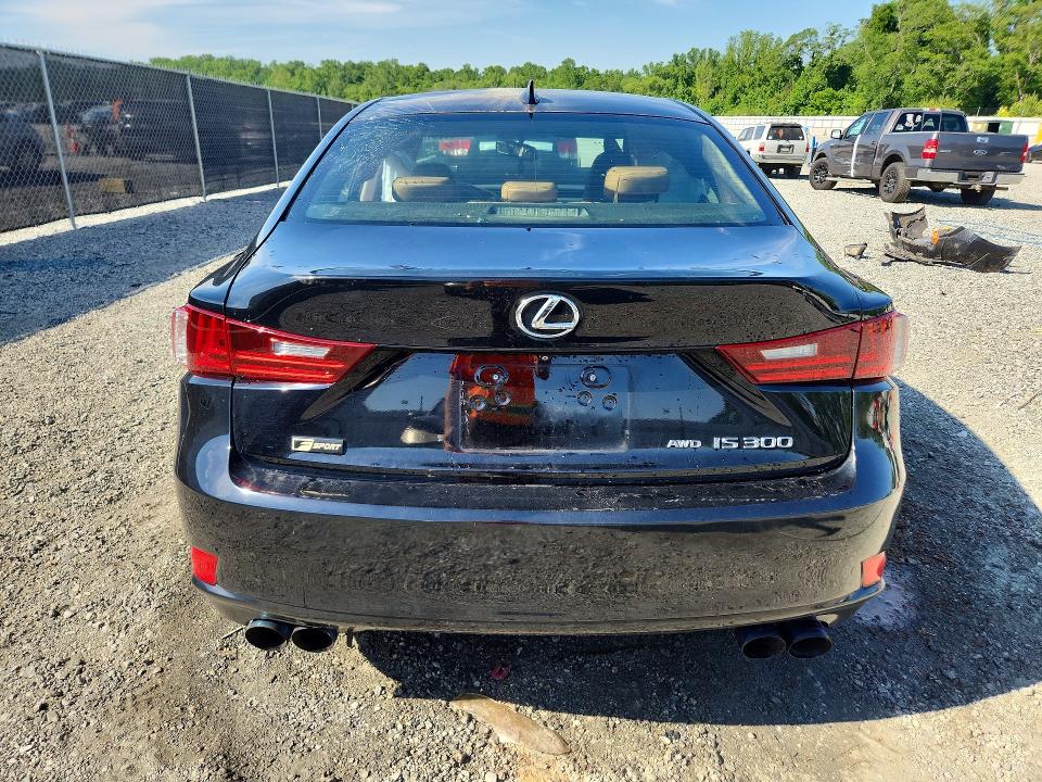 2016 Lexus Is VIN JTHCM1D21G5009224 COPART salvage auction — FRONT END, Sc - Cert Of Title-Salvage, sold $1,300 on 2026-07-15 (photo 6)