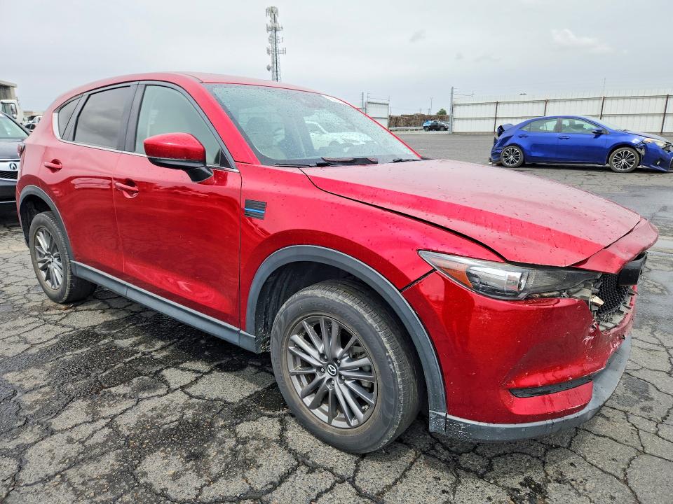 2017 Mazda Cx-5 VIN JM3KFACL3H0171458 COPART salvage auction — FRONT END, Ca - Salvage Certificate, sold $4,200 on 2026-07-13 (photo 4)