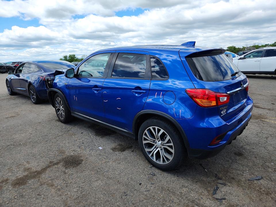 2019 Mitsubishi Outlander VIN JA4AR3AU2KU033553 COPART salvage auction — FRONT END, PA - CERTIFICATE OF SALVAGE, sold $2,500 on 2026-07-28 (photo 2)