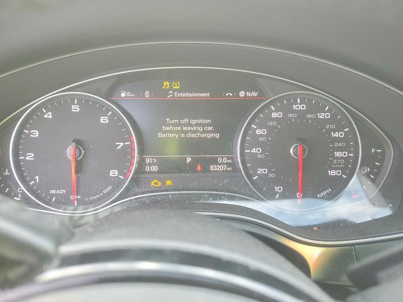 2018 Audi A6 VIN WAUC8AFC8JN054712 COPART salvage auction — MINOR DENT/SCRATCHES, Fl - Cert Of Title-Rebuilt, sold $7,700 on 2026-07-28 (photo 9)