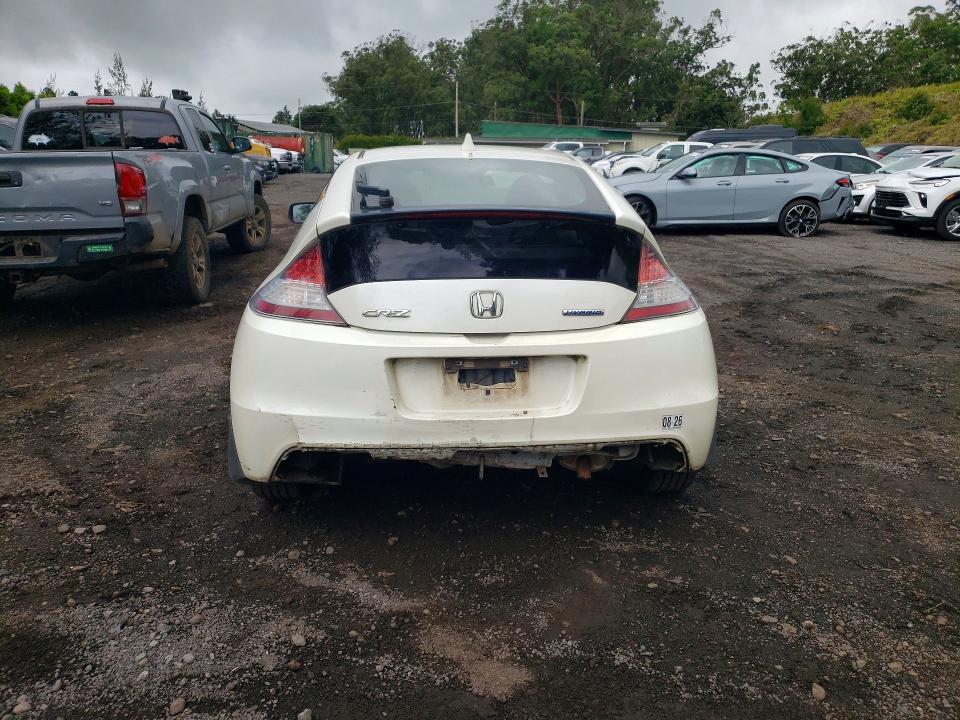 2012 Honda VIN JHMZF1D61CS003586 COPART salvage auction — REAR END, Hi - Certificate Of Salvage, sold $175 on 2026-07-06 (photo 6)