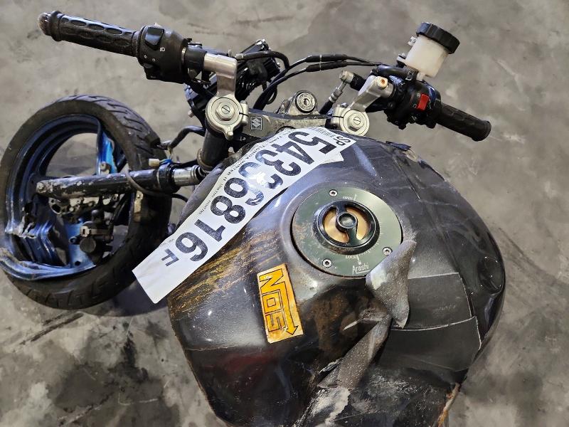 2008 Suzuki Sv650 VIN JS1VP53A182102646 COPART salvage auction — FRONT END, FL - CERT OF TITLE SLVG REBUILDABLE, sold $10 on 2026-07-15 (photo 7)
