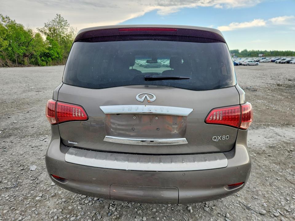 2017 Infiniti Qx80 VIN JN8AZ2NE3H9158242 COPART salvage auction — MINOR DENT/SCRATCHES, Il - Certificate Of Title, sold $700 on 2026-07-28 (photo 6)