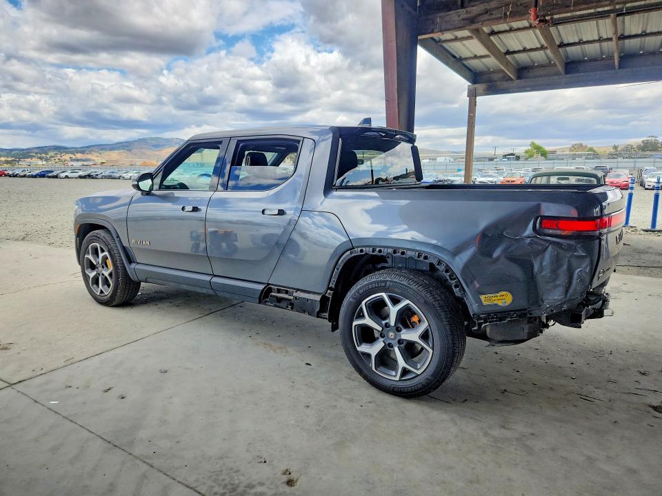 2022 Rivian VIN 7FCTGAAA9NN013484 COPART salvage auction — REAR END, Ca - Salvage Certificate, sold $16,700 on 2026-07-13 (photo 2)