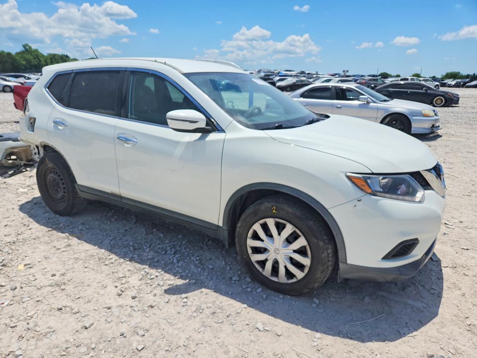 2016 Nissan Rogue VIN KNMAT2MT8GP708610 COPART salvage auction — REAR END, Tn - Salvage Certificate, sold $1,250 on 2026-07-02 (photo 4)