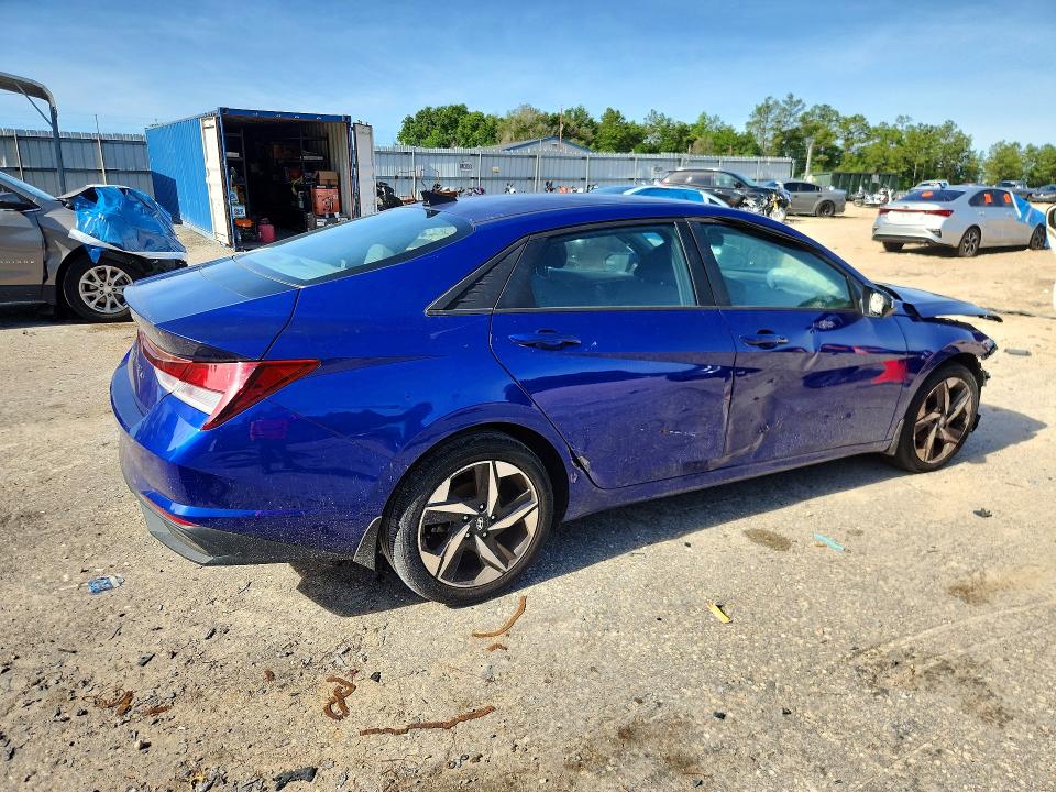 2023 Hyundai Elantra VIN KMHLS4AG1PU401923 COPART salvage auction — FRONT END, Fl - Certificate Of Title, sold $5,500 on 2026-07-06 (photo 3)