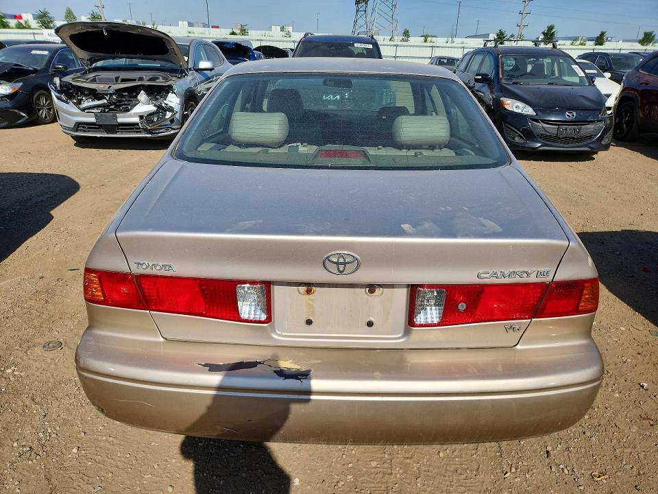 2000 Toyota Camry VIN 4T1BF28K5YU954834 COPART salvage auction — NORMAL WEAR, Il - Certificate Of Title, sold $550 on 2026-07-09 (photo 6)