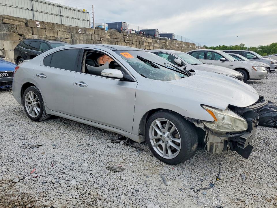 2011 Nissan Maxima VIN 1N4AA5AP6BC855884 COPART salvage auction — SIDE, Ky - Cert Of Title-Salvage, sold $300 on 2026-07-10 (photo 4)