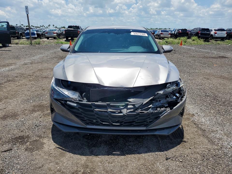 2022 Hyundai Elantra VIN KMHLM4AG2NU297014 COPART salvage auction — FRONT END, Fl - Cert Of Title Slvg Rebuildable, sold $3,900 on 2026-07-13 (photo 5)