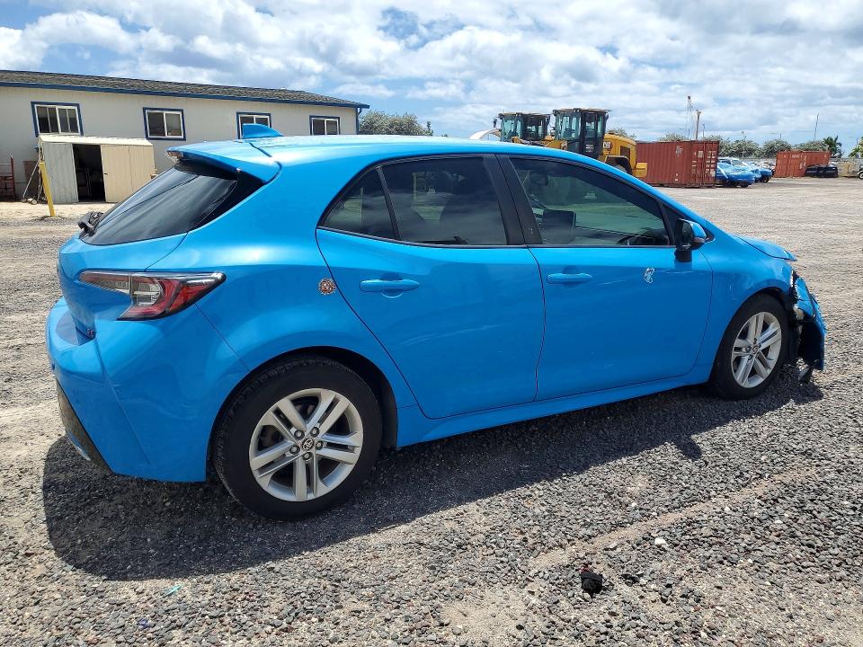 2019 Toyota VIN JTNK4RBE7K3036727 COPART salvage auction — FRONT END, Hi - Certificate Of Salvage, sold $50 on 2026-07-27 (photo 3)