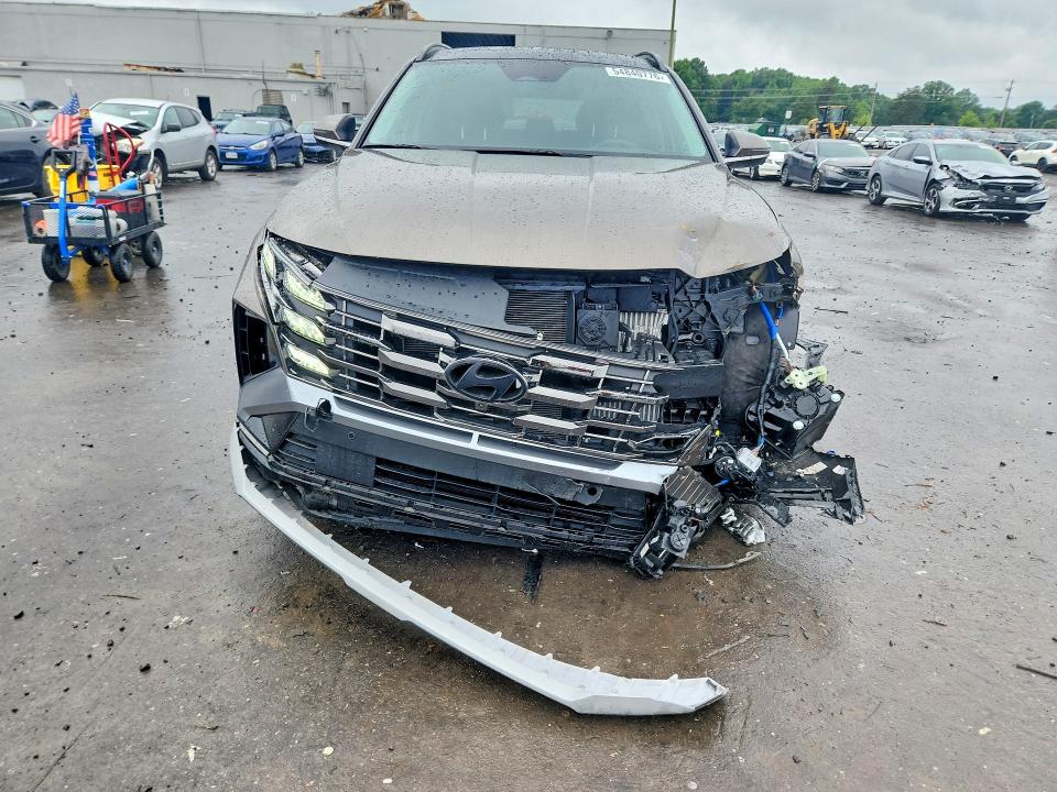 2025 Hyundai Tucson VIN KM8JEDD1XSU360755 COPART salvage auction — FRONT END, Va - Cert Of Title - Salvage, sold $200 on 2026-07-29 (photo 5)