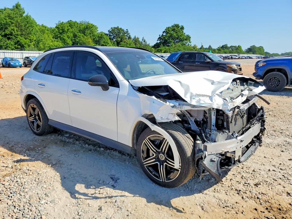 2024 Mercedes-benz Glc VIN W1NKM4GB7RF161895 COPART salvage auction — FRONT END, Nc - Salvage Certificate Of Title, sold $19,200 on 2026-07-20 (photo 4)
