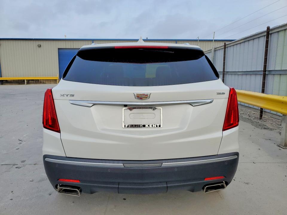 2018 Cadillac Xt5 VIN 1GYKNARS0JZ243531 COPART salvage auction — HAIL, Tx - Certificate Of Title, sold $12,500 on 2026-08-21 (photo 6)