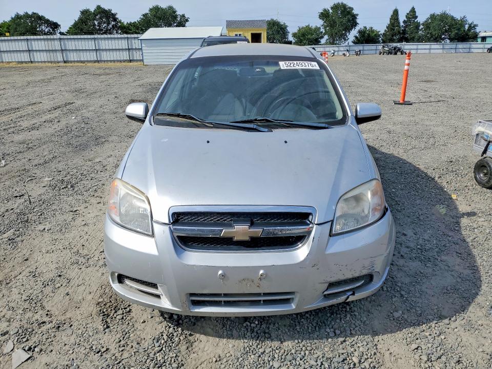 2011 Chevrolet Aveo VIN KL1TD5DE1BB152663 COPART salvage auction — FRONT END, Ca - Dis/Dlr/Exp App For Dup Clean, sold $125 on 2026-07-07 (photo 5)