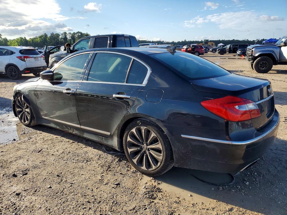 2012 Hyundai VIN KMHGC4DH1CU155517 COPART salvage auction — FRONT END, Tx - Salvage Vehicle Title, sold $675 on 2026-07-28 (photo 2)