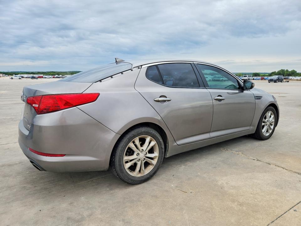 2013 Kia Optima VIN 5XXGN4A74DG240756 COPART salvage auction — SIDE, Tx - Salvage Vehicle Title, sold $1,000 on 2026-07-16 (photo 3)