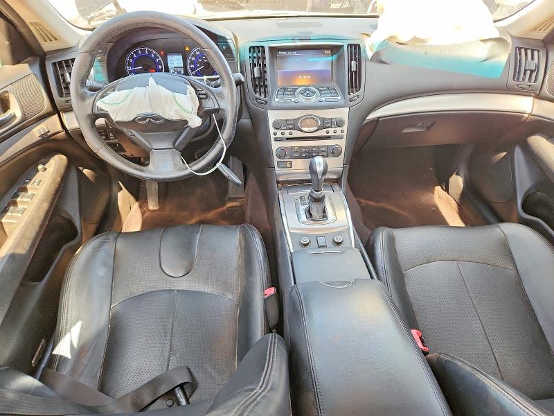 2013 Infiniti G VIN JN1CV6AR8DM761617 COPART salvage auction — FRONT END, Nm - Cert Of Title-Salvage, sold $1,000 on 2026-08-03 (photo 8)