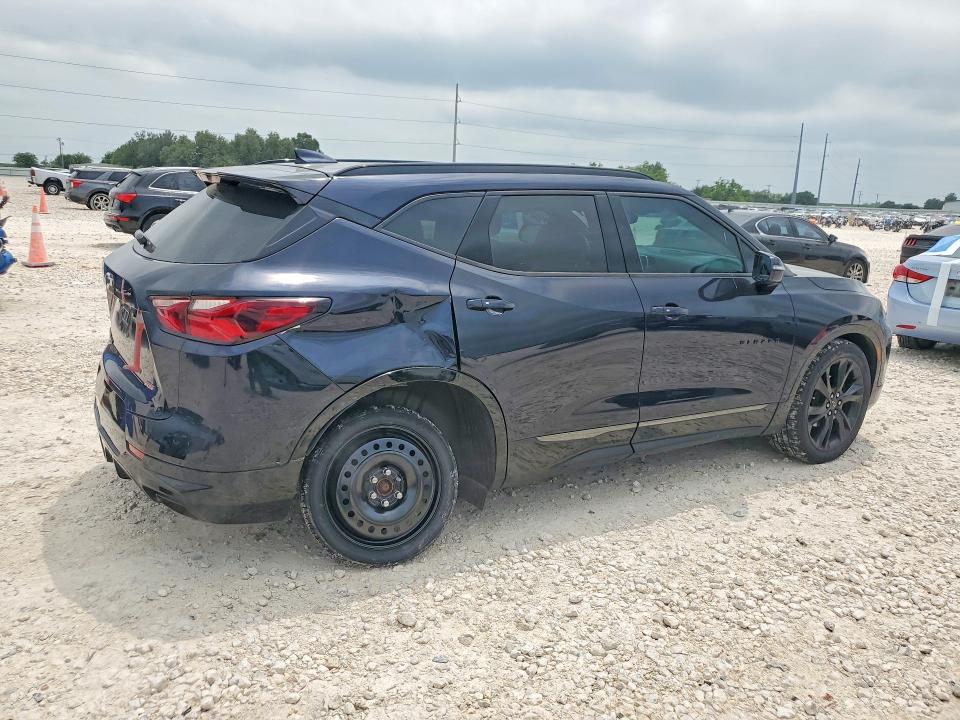 2020 Chevrolet Blazer VIN 3GNKBKRS0LS658098 COPART salvage auction — REAR END, Tx - Salvage Vehicle Title, sold $7,600 on 2026-07-09 (photo 3)