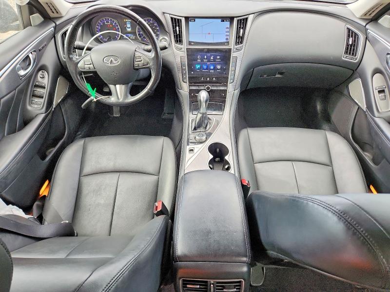 2017 Infiniti Q50 VIN JN1EV7AR9HM836359 COPART salvage auction — SIDE, UT - SALVAGE CERTIFICATE, sold $3,350 on 2026-07-24 (photo 8)