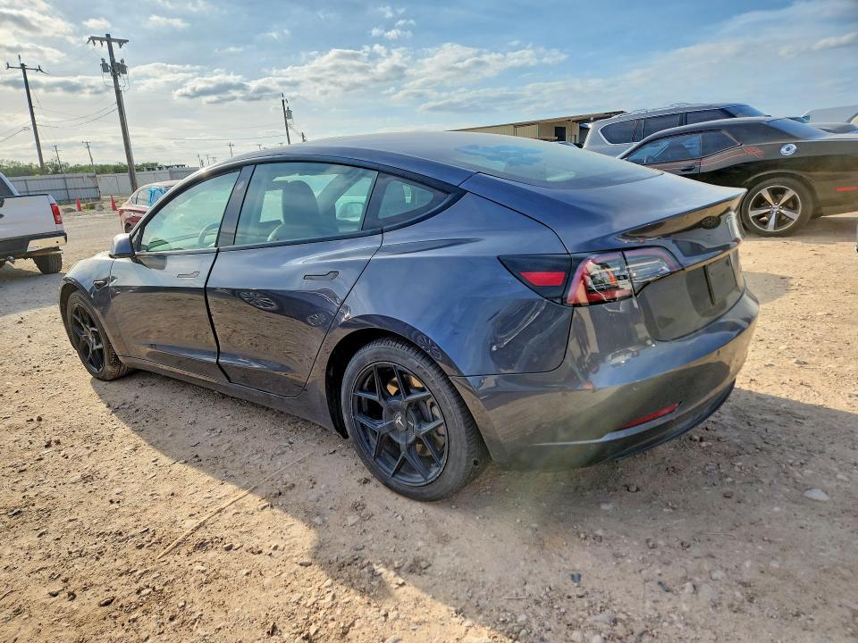 2021 Tesla Model 3 VIN 5YJ3E1EB7MF973866 COPART salvage auction — MINOR DENT/SCRATCHES, Tx - Cert Of Title-Rebuilt Salvage (P), sold $9,400 on 2026-07-16 (photo 2)