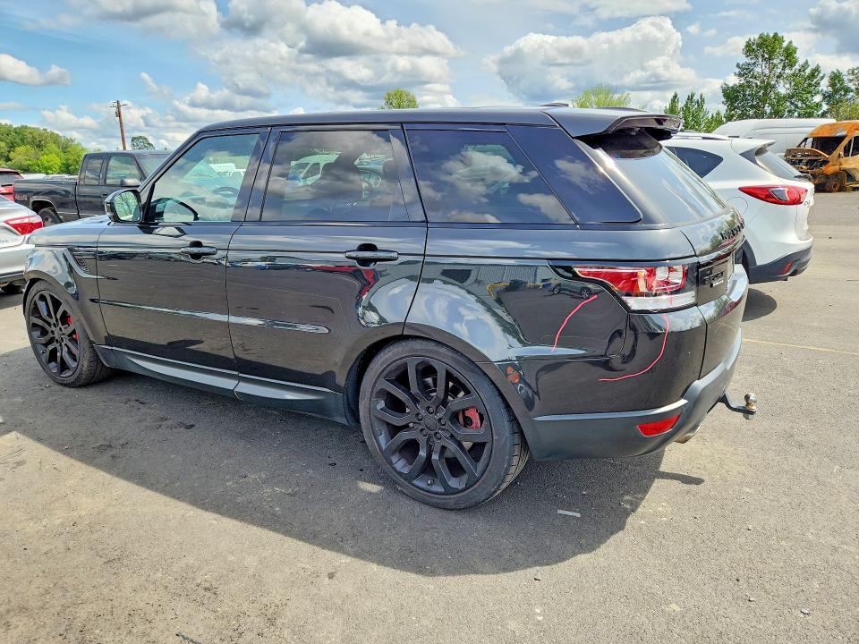 2014 Land rover RANGE ROVER VIN SALWR2TF7EA382842 COPART salvage auction — FRONT END, Or - Salvage Title Certificate, sold $3,100 on 2026-07-08 (photo 2)