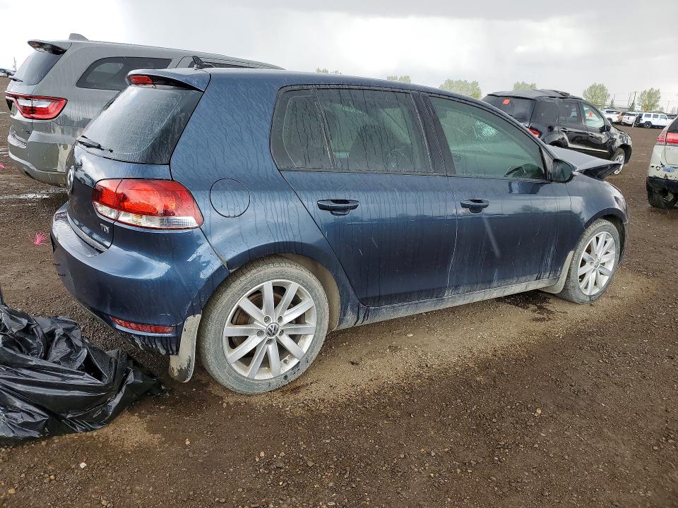 2012 Volkswagen Golf VIN WVWDM7AJ5CW082735 COPART salvage auction — FRONT END, Ab - Bos - Salvage, sold $200 on 2026-07-28 (photo 3)