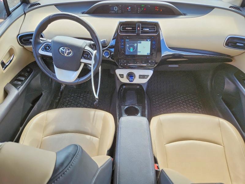 2017 Toyota Prius VIN JTDKARFU7H3530951 COPART salvage auction — FRONT END, AB - BOS - SALVAGE, sold $2,700 on 2026-07-21 (photo 8)