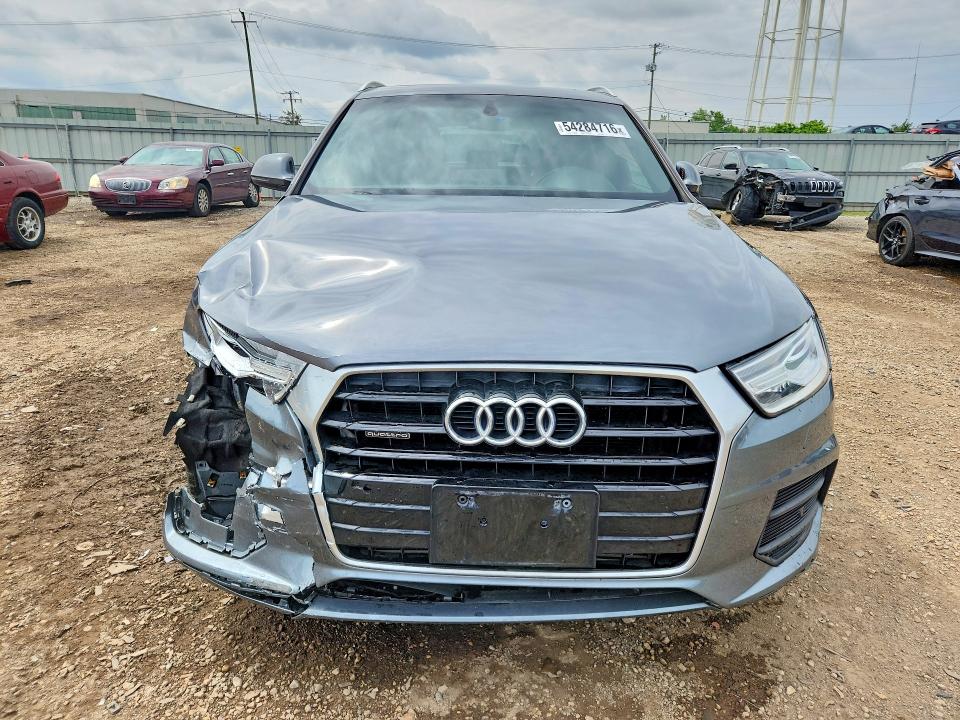 2017 Audi Q3 VIN WA1JCCFS3HR017396 COPART salvage auction — FRONT END, Il - Salvage Certificate, sold $2,550 on 2026-07-03 (photo 5)