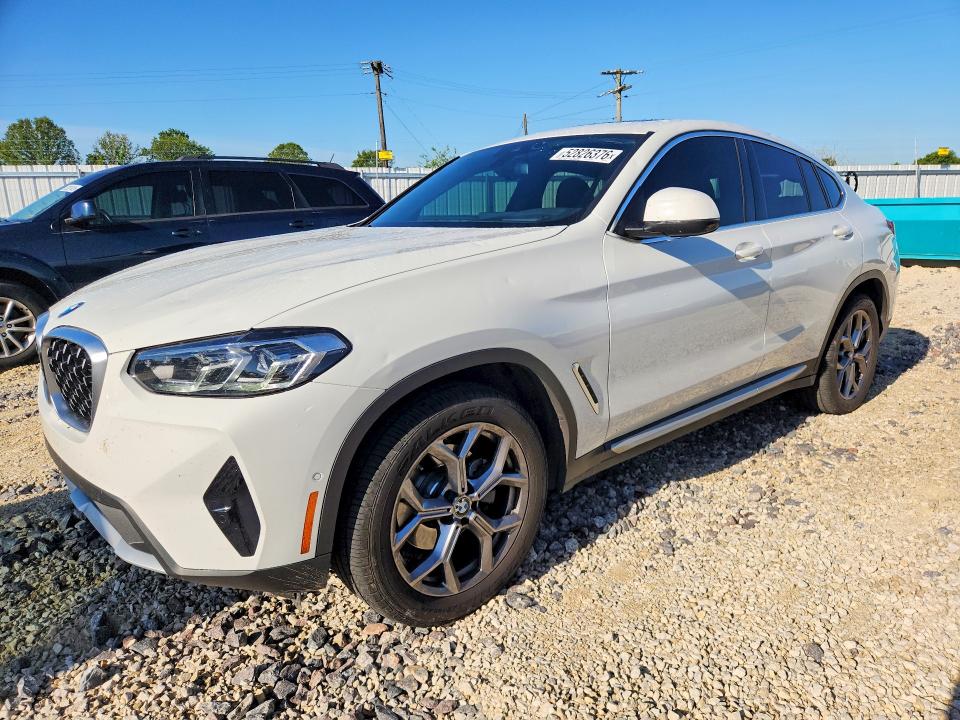 2024 BMW X4 VIN 5UX33DT09R9T74413 COPART salvage auction — HAIL, Mo - Salvage Certificate Of Title, sold $1,000 on 2026-07-22 (photo 1)