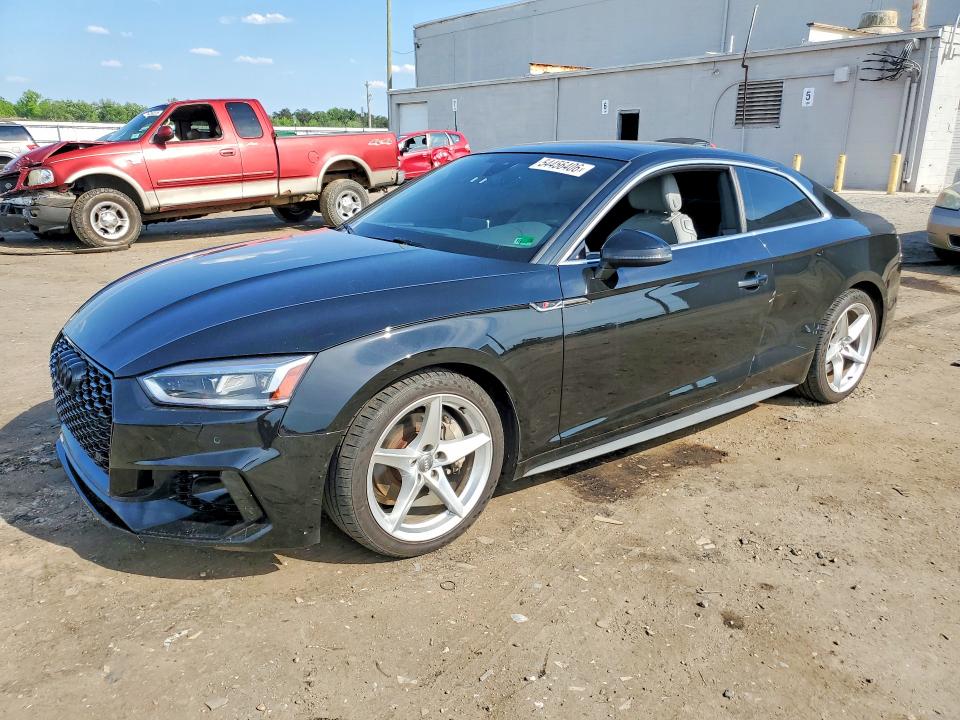 2018 Audi A5 VIN WAUTNAF58JA134142 COPART salvage auction — SIDE, Va - Cert Of Title - Salvage, sold $5,400 on 2026-07-15 (photo 1)