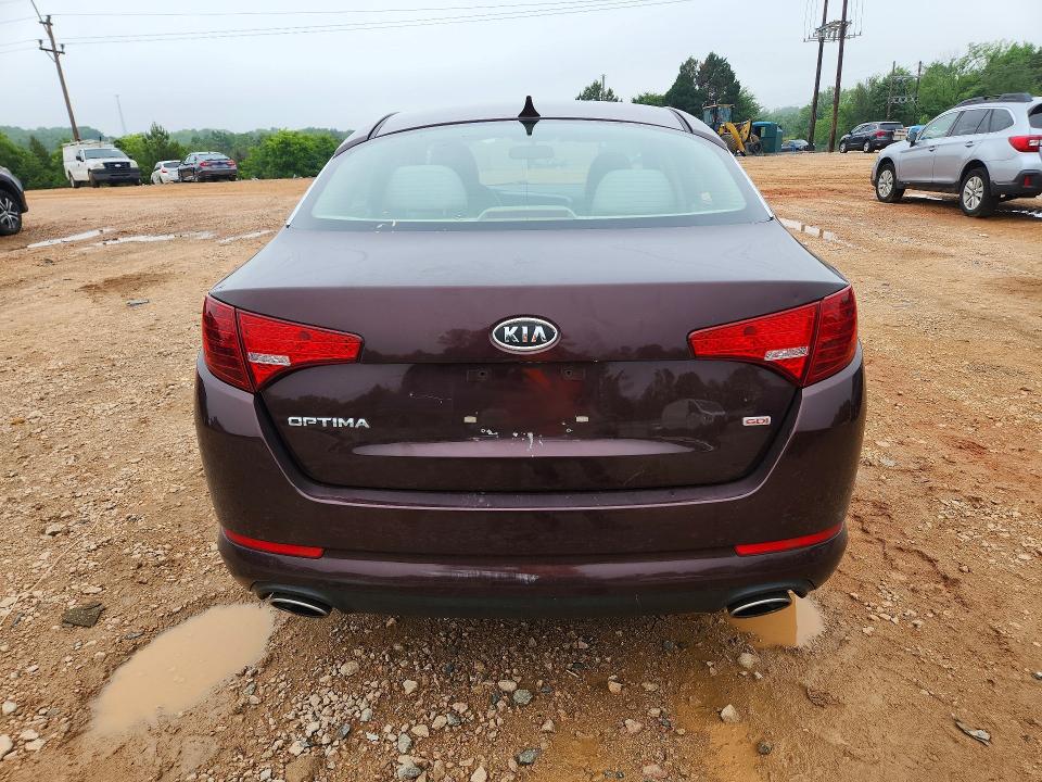 2012 Kia VIN 5XXGM4A75CG047226 COPART salvage auction — VANDALISM, Nc - Salvage Certificate Of Title, sold $825 on 2026-07-20 (photo 6)