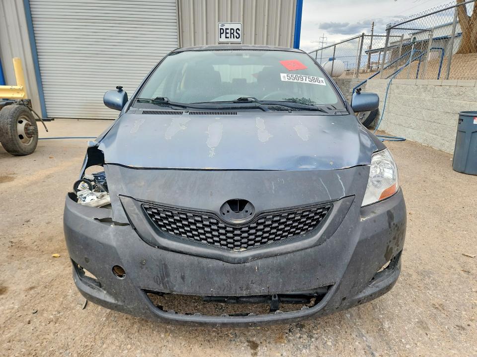 2012 Toyota Yaris VIN JTDBT4K34C1418445 COPART salvage auction — FRONT END, Co - Certificate Of Title, sold $575 on 2026-07-02 (photo 5)