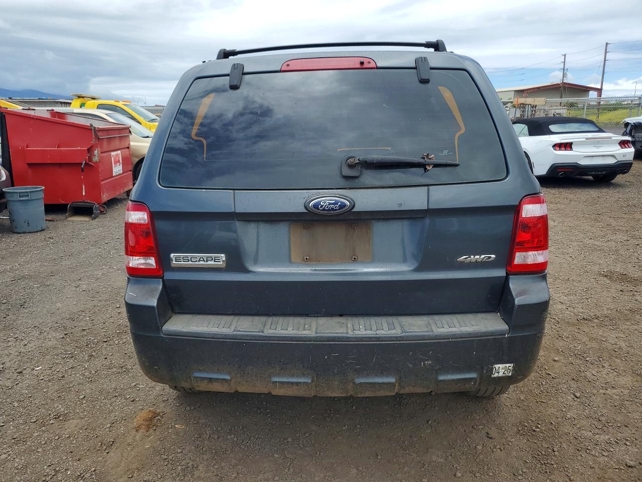 2008 Ford Escape VIN 1FMCU92Z58KB85451 COPART salvage auction — Water/Flood, HI - CERTIFICATE OF SALVAGE, sold $1 on 2026-06-29 (photo 6)