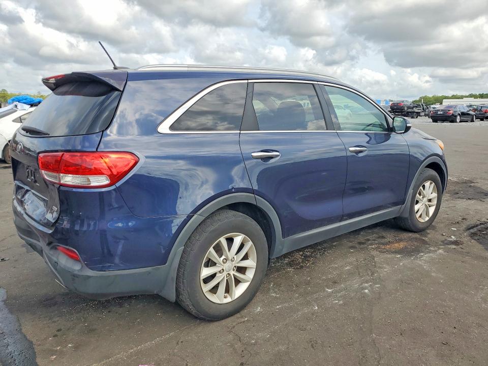 2016 Kia Sorento VIN 5XYPG4A36GG118469 COPART salvage auction — REAR END, Fl - Certificate Of Title, sold $2,050 on 2026-07-29 (photo 3)