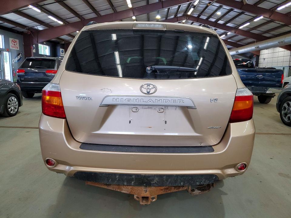 2009 Toyota Highlander VIN JTEES41A892135934 COPART salvage auction — SIDE, Vt - Cert Of Title-Parts Only Salva, sold $3,500 on 2026-07-26 (photo 6)