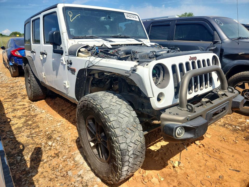 2016 Jeep Wrangler unlimited VIN 1C4BJWEG2GL338183 COPART salvage auction — SIDE, Al - Cert Of Title-Salvage Title, sold $4,150 on 2026-07-29 (photo 4)