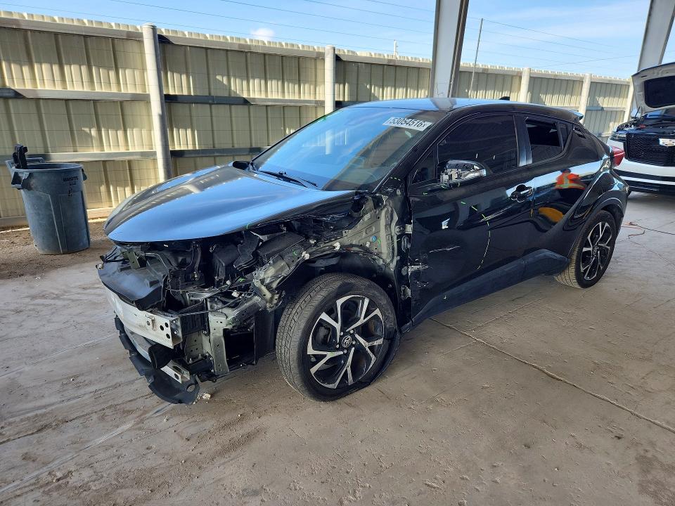 2021 Toyota C-hr VIN NMTKHMBX9MR122070 COPART salvage auction — FRONT END, Fl - Cert Of Title Slvg Rebuildable, sold $6,300 on 2026-07-08 (photo 1)