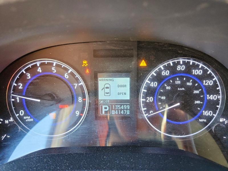 2013 Infiniti G VIN JN1CV6AR7DM767361 COPART salvage auction — UNDERCARRIAGE, Md - Cert Of Salvage > 75% Damage, sold $500 on 2026-07-02 (photo 9)