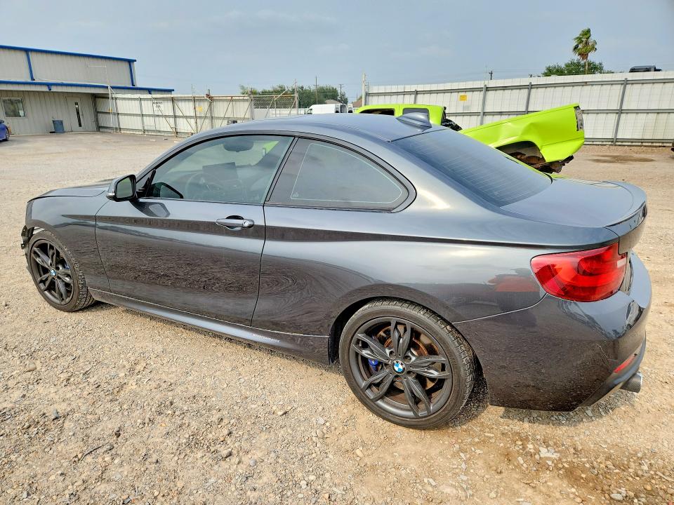 2016 BMW M2 VIN WBA1J7C53GV359807 COPART salvage auction — FRONT END, Tx - Salvage Vehicle Title, sold $7,300 on 2026-07-22 (photo 2)