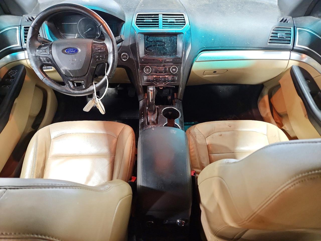2016 Ford Explorer VIN 1FM5K8D82GGC48357 COPART salvage auction — Front End, IN - DEALER ONLY CLEAN TITLE, sold $375 on 2026-07-02 (photo 8)
