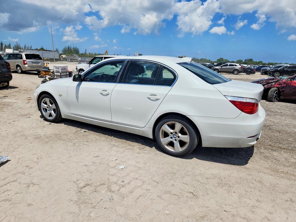 2008 BMW 5 series VIN WBANV93588CZ69488 COPART salvage auction — FRONT END, Ny - Certificate Of Title (P), sold $550 on 2026-07-02 (photo 2)